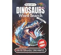 Dinosaurs Word Search Puzzle Book: Word Search with Easy to Read, Large Print, Volume II, about Dinosaurs, Prehistoric Times, Jurrassic Creatures and More! | 6 x 9 inches | 110 pages | 50+ Puzzles