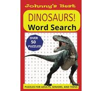 Dinosaurs Word Search Puzzle Book: Word Searches with Easy to Read Print about Dinosaurs, Jurassic period, Fossils and More | 6x9 inches, 110 pages | ... for Holidays, Vacation and Free Times