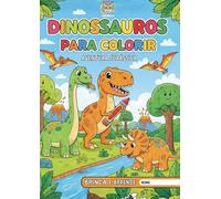 Dinossauros para colorir - Aventura Jurássica