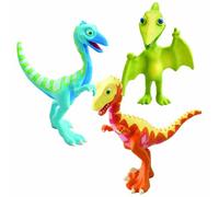 Dinotren - Pack de 3 Personajes: Derek, Ollie y Sr. P (Tomy LC53053MP)