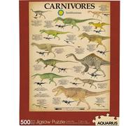 Dinousarios - Carnívoros Smithsonian 500 Rompecabezas de Piezas 480mm x 350mm (