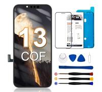 Dinow Pantalla para iPhone 13 COF Full HD LCD 6.7 Pulgada Reemplazo de pantalla LCD, para iPhone 13 Pantalla Compatible con el Modelo A2482, A2631, A2634, A2635, A2633 con herramienta de reparación