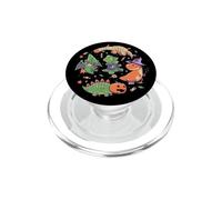 Dinoween! Divertidos Dinosaurios Lindos en Disfraz de Halloween EduEly PopSockets PopGrip para MagSafe