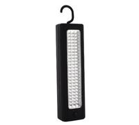 DINOWIN 72 LED Lámpara de Trabajo Magnético Super Brillante Luces de Inspección,Bateria Portatil Linterna LED para Camping,DIY,Garaje de Auto, etc (Negro)