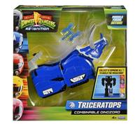 Playmates Toys Figura de acción combinable Megazord Power Rangers Re-Ignition 6 pulgadas Triceratops