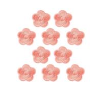 DINSOAVR Accesorios de ropa y textiles, parches hechos a mano con clip para el pelo con rosas bordadas, horquillas para el pelo para accesorios creativos de peinado