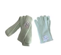 DINSOAVR Juego de varias piezas (bufanda, sombrero, guantes), guantes cálidos a prueba de viento, pañuelo de ciclismo, bufanda casual, guantes de felpa, accesorios cálidos