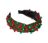 DINSOAVR Tocado, diadema temática de festival para mujer, diadema de calavera alta, anudada, diadema de Navidad, celebración, fiesta, accesorios para la cabeza