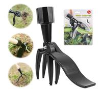 DINSONG Extractor de malas hierbas, herramienta extraíble para eliminar malas hierbas, extractor de raíces, deshierbe manual de jardín, desmalezador de raíces para el hogar