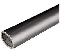 Dintex 71-714 - Vinilo autoadhesivo de metal inoxidable, gris, 67.5 cm x 1.5 m
