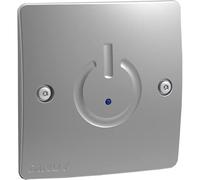 Dinuy pulsatemp - Pulsador pulsatemp empotrar tactil 3 hilos plata