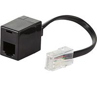 Dio Adaptador RJ45 macho a RJ11 hembra Negro