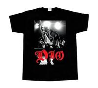 DIO Band tee Shirt Live in Tour Men Women All Size S2345XLBlackXXL