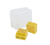 DiO Connected Home - Juego de 2 kits de módulo de iluminación e interruptor inalámbrico (433 MHz, Zigbee/BLE)