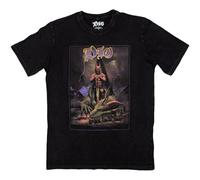 Dio Killing The Dragon Stone Wash Camiseta, Negro , L