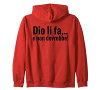 DIO li FA e Non dovrebbe Cita irónica Minimalista Sudadera con Capucha