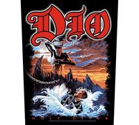 Dio - Parche para la espalda (36 x 29 cm), diseño de Holy Diver, Negro , Talla única