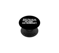 DIO per Me Ha Grandi Progetti Ma No Un Presupuesto Vector PopSockets PopGrip Adhesivo