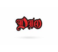 Dio Red Rot - Parche de metal pesado bordado para planchar o como recuerdo