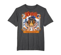 DIO - Sacred Heart Grey Camiseta, Hombre Tallas Grandes, Jaspeado Oscuro, 4X Alto