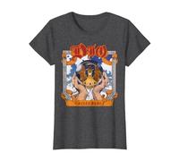 DIO - Sacred Heart Grey Camiseta, Mujer, Jaspeado Oscuro, XL