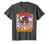 DIO - Sacred Heart Grey Camiseta, Niños, Asfalto, 8 años