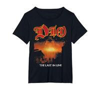 DIO TLIL 40th Anniversary Stars Camiseta, Mujer Tallas Grandes, Negro, 4XL Grande
