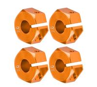 Dioche 12 Hex RC Adaptador de Cubo Hexagonal de Rueda Universal de 12 Mm para Autos Deportivos y Vehículos Todoterreno HSP Escala 1/10 RC - Aleación de Aluminio Duradera - Estabilidad Mejorada (#3)