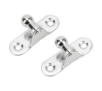 Dioche 2007 Soportes de Juntas de 10 Mm 2 Piezas Soporte de Montaje del Puntal de Gas Perno Esférico de 10 Mm Metal Universal Ajuste Múltiple para el Maletero del Motor y Aplicaciones Automotrices