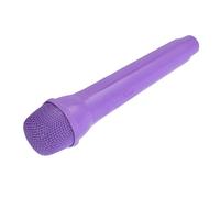 Dioche Accesorios de Simulación de Discurso Micrófono Accesorio para Cosplay - Ligero y portátil: Micrófono Falso a Escala para Practicar el Habla y Tomar Fotografías - Ideal para Cosplay (Morado