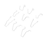 Dioche Acero Inoxidable Clips de Resorte de Retención de Faros Automotrices Universales de Acero Inoxidable H1 H3 H4 H7 Clips de Repuesto para Soporte de Bombilla