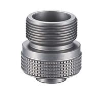 Dioche Adaptador de Gas MAPP para Camping - Convierte Tanques Planos de 1L, Compatible con Cartuchos de Gas USA/Alemania, Válvula Convertidora para Estufas, Hornillas y Equipos de Cocina al Aire