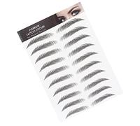 Dioche Adhesivo para Cejas Adhesivos de Transferencia de Cejas de Aspecto y Duradero para Mujeres, Fáciles de Usar, Perfectos para Maquillaje Doméstico o Profesional (BLACK-02)