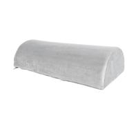 Dioche Almoha de Media Luna de Espuma, Almoha de Uso Múltiple de Semi Cilindro, Almoha Cómo y Alta para Usar con un Escritorio o Disfrutar de una Siesta, para Cintura, Cuello, Pie