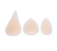 Dioche Almohadillas Correctoras para Traje de Baño/ropa Interior de 3 Piezas con Almohadillas Correctoras de Silicona, Cobertura Impermeable y sin Costuras, Protector de Bragas para Mujer, Talla LMS.