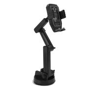 Dioche Apps2car PHHeavy Duty Truck Phone Holder Mount - Brazo Largo de 16,9 Pulgadas para Salpicadero y Parabrisas con Ventosa - Soporte Seguro para Dispositivo para SUV y Camión - Negro