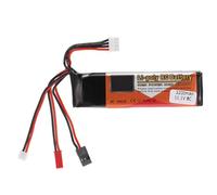 Dioche Batería LiPo del Transmisor Recargable JR 11,1 V 2200 MAh para Futaba JR y Devo7/10-carga Rápida y Fácil Instalación