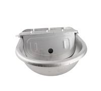Dioche Bebedero Automático para Ganado Dispensador de Agua Automático de Acero Inoxidable para Mascotas y Ganado, con Diseño de Flotador Apto para Vacuno, Caballos, Ovejas, Perros, etc. 2L Grande