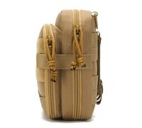 Dioche Bolsa de Herramientas Táctica Bolsa de Administración Molle Táctica - Riñonera Multifuncional para Hombres con Diseño Impermeable, Gran Capacidad y Construcción Duradera - EDC EMT Gear (Caqui)