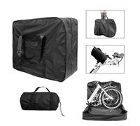 Dioche Bolsa de Viaje para Bicicleta Plegable Funda Protectora de Transporte Portátil para Bicicletas Plegables de 21 a 26 Pulgadas con Correa para el Hombro y Bolsa de (Tipo A 21-26 Pulgadas)