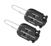 Dioche Boule de P2pcs Contador de Puntuación de Portátil - Mini Contador de Golpes de con Llavero, Material ABS Duradero, Fácil de Transportar para y Otros Juegos de Pelota