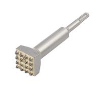 Dioche Broca de Cincel de Martillo Eléctrico para Desbaste de Superficies | Herramienta de Acero Duradera con 16 Dientes | Perfecto para Paredes, Hormigón y Baldosas de Cerámica | Diseño Liviano y