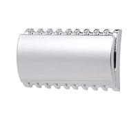 Dioche Cabezal de Afeitar de Seguridad con Peine Abierto, Cabezal de Repuesto de Afeitado de Doble Filo para Hombres, Suave, Compatible con la Mayoría de los Largos, 1 Unidad