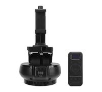 Dioche Cabezal de Trípode Panorámico Motorizado 2,4G con Seguimiento Facial Automático | Cabezal de Inclinación Panorámica con Control Remoto para Teléfonos Móviles y Cámaras | Rotación de 360° e