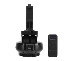 Dioche Cabezal de Trípode Panorámico Motorizado 2,4G con Seguimiento Facial Automático | Cabezal de Inclinación Panorámica con Control Remoto para Teléfonos Móviles y Cámaras | Rotación de 360° e