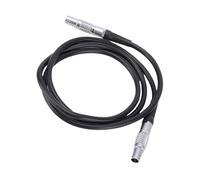 Dioche Cable de Alimentación Macho de 2 Pines Macho a de 2 Pines para 0B: Duradero de 35 Pulgadas de Longitud, Ideal para Transmisores de Video, Incluidos Teradek Bond y SmallHD 703, Compatible con