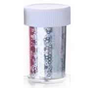 Dioche Calcomanías para Uñas, Pegatinas con Purpurina para Decoración de Uñas DIY con 24 Colores Mezclados, para Decoración de Manicura (18)