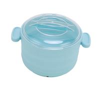 Dioche Calentador de Cera de Silicona Calentador Eléctrico para Derretir Cera de para Depilación Máquina Calentadora de Plegable Antiadherente 500 Ml para Uso (BLUE)