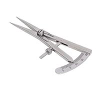 Dioche CalibratedMarking Gauge Herramienta de Marcado de Acero Inoxidable Ajustable para Manualidades en Cuero, Metal y Madera - Medición de Precisión para Proyectos de Moda y Arte (Indicador de