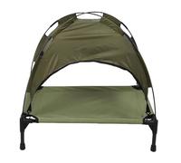 Dioche Cama Elevada para Perros con Dosel Cuna Extraíble para Mascotas Al Aire Libre Soporte de Carga Alta Durable Cómoda Cama de Enfriamiento Elevada para Perros (Extra Grande 32,7 X 24,4 X 31,5